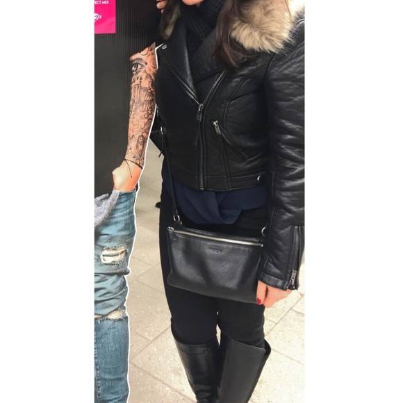 TopShop leather jacket - Picture 2 of 2